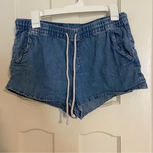 Aerie Drawstring Camp Shorts